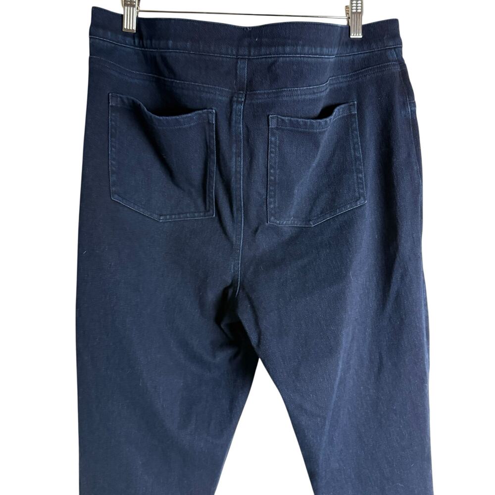 Spanx Jean-ish Blue Pull-On Stretch Jean Leggings Plus Size 2X - Picture 6 of 10